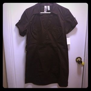 Chocolate brown dress